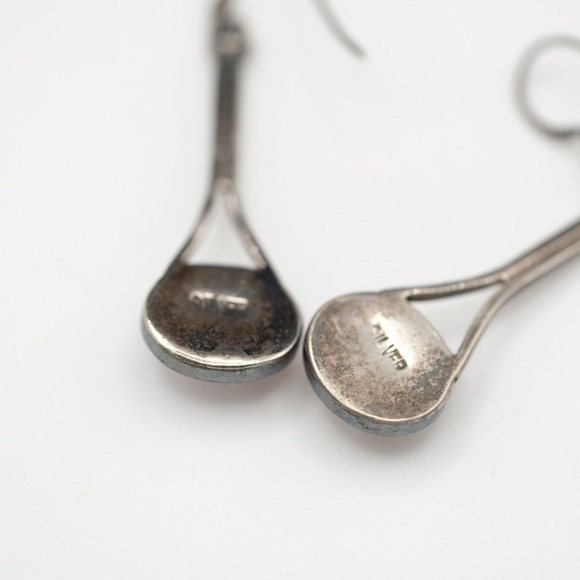 Rose Quartz Dangling Earrings SO CUTE 🙌🏻✨⏰💭🤝⌛️ BOHEMIAN - Picture 7 of 9